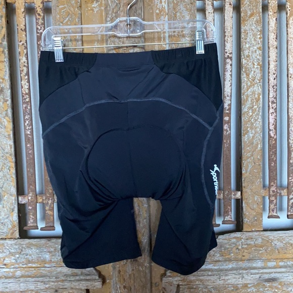 SPORTNEER BLACK PADDED CYCLING BIKE SHORTS L - Picture 3 of 6
